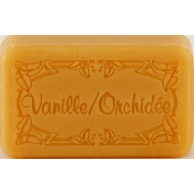 Savon de Marseille 100g vanille / orchidée